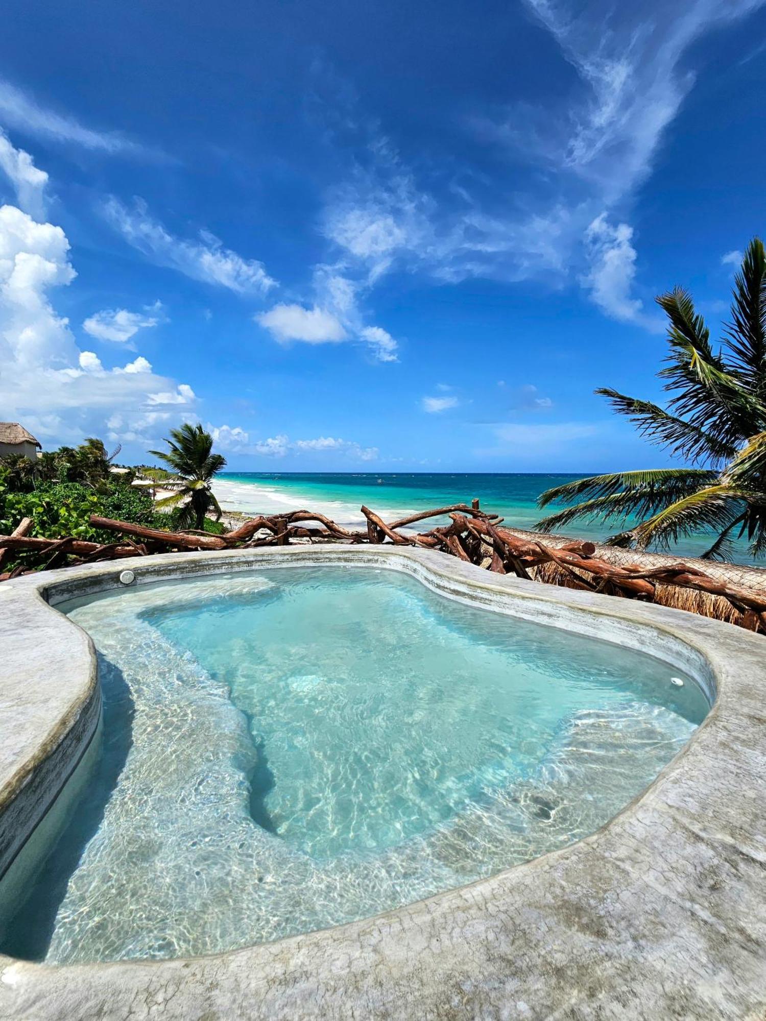 Cabanas Playa Condesa Tulum Exterior foto